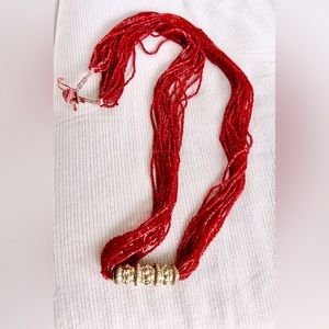 Vintage Glass Bead Necklace